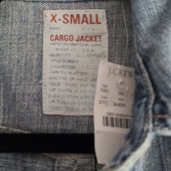 Jcrew cargo jean jacket - Picture 2 of 4